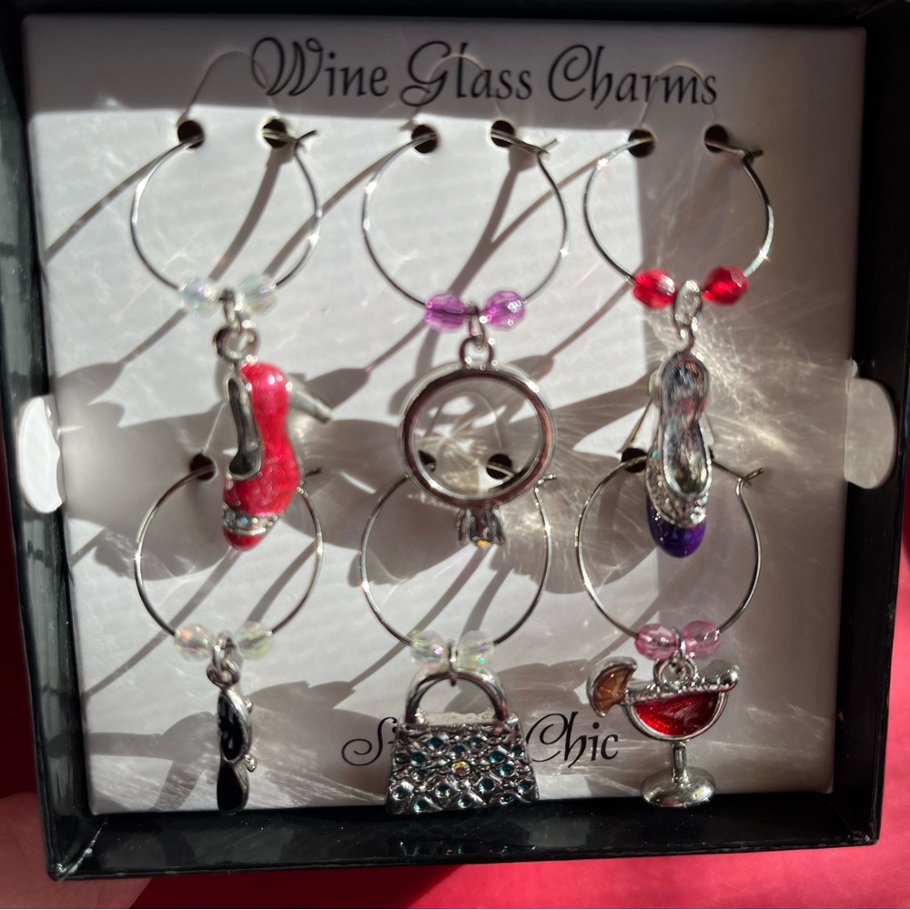 Wine Glass Charms